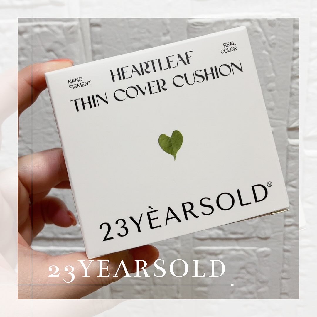 ハートリーフシーンカバークッション/23years old/クッションファンデーションを使ったクチコミ（1枚目）