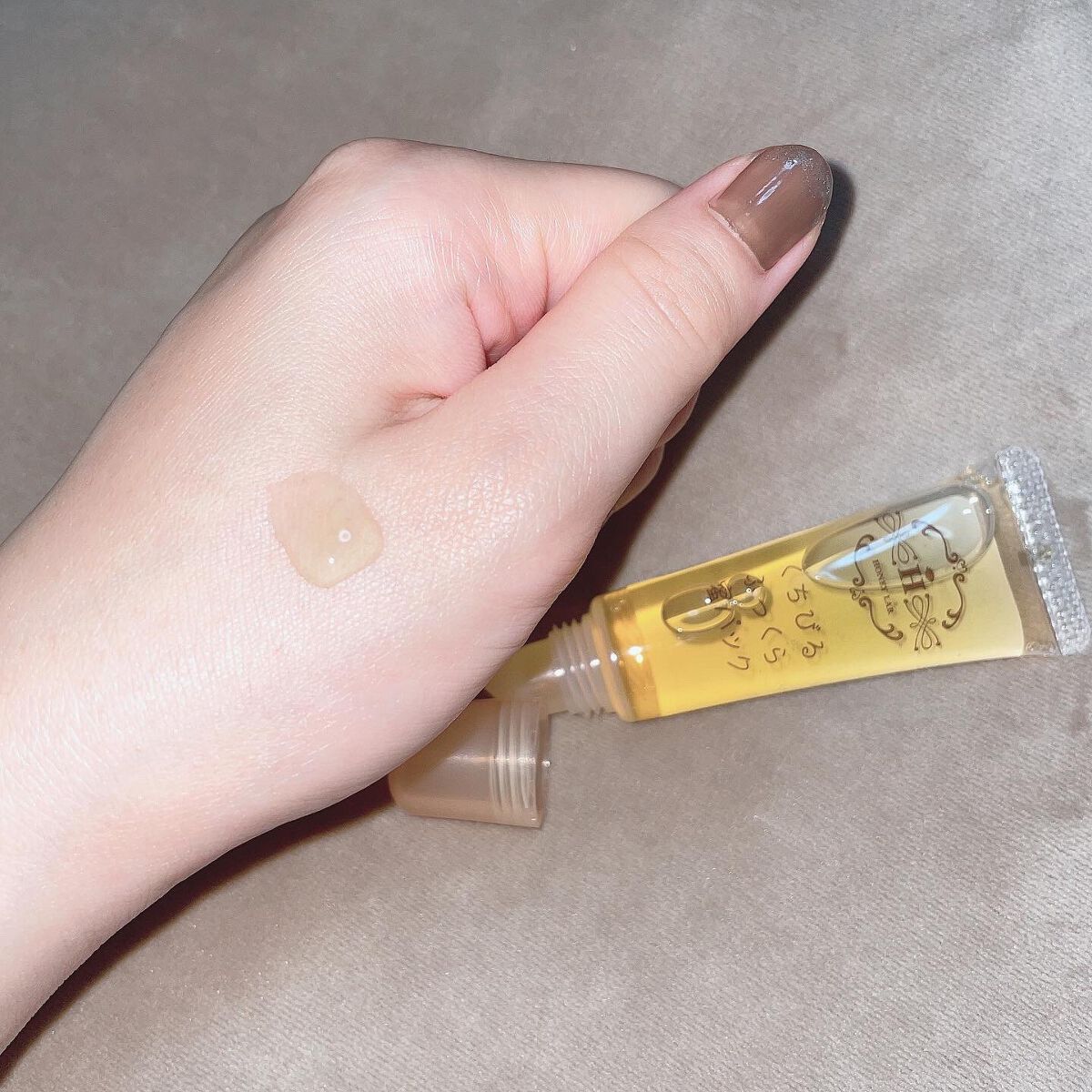 くちびるふっくら蜜パック/アピセラピーコスメティクス/リップマスクを使ったクチコミ（2枚目）