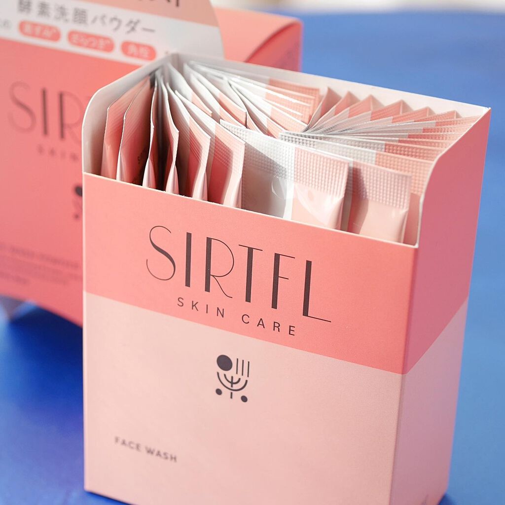 ブライト酵素洗顔パウダー/SIRTFL/洗顔パウダーを使ったクチコミ（2枚目）