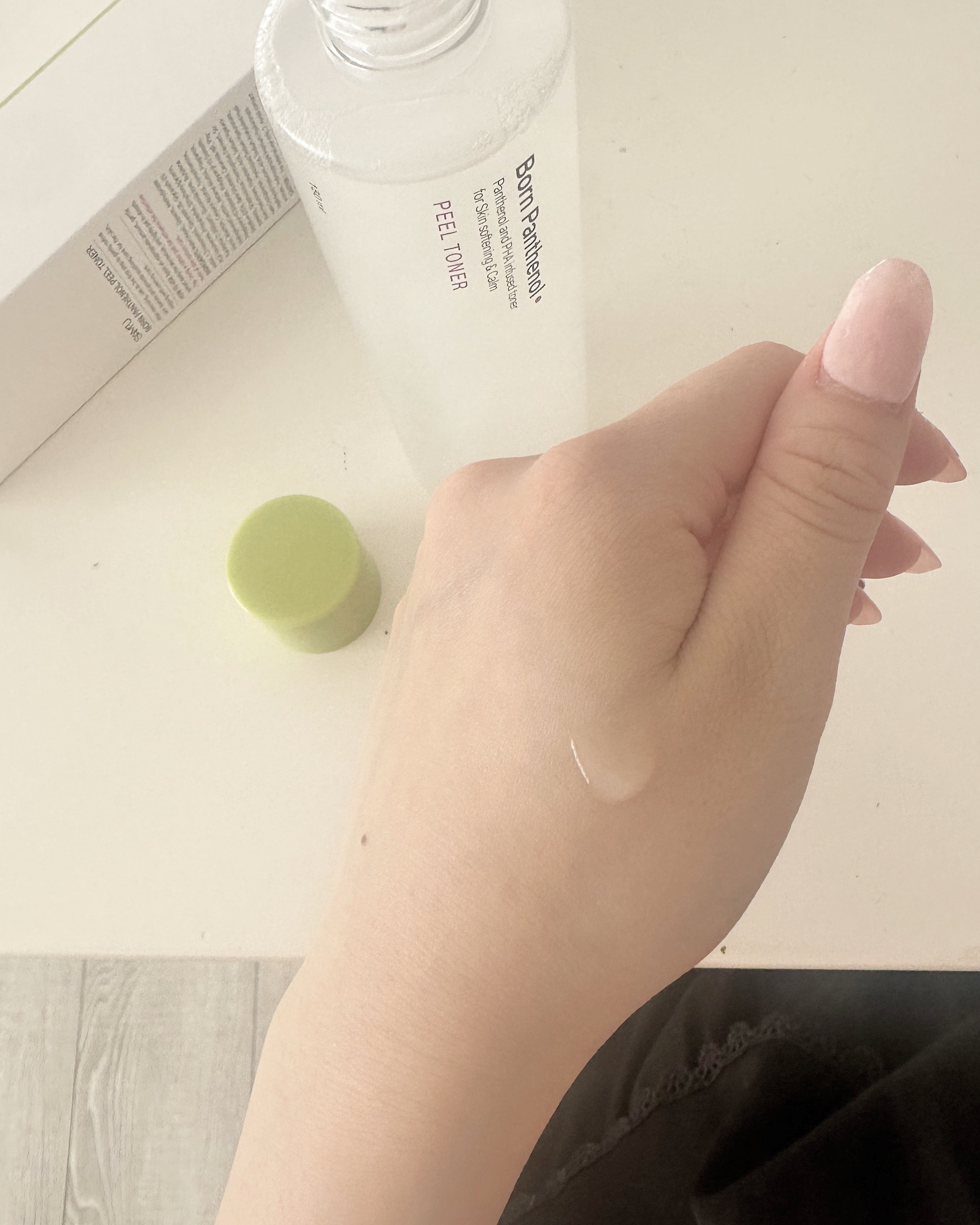 ボーンパンテノールピールトナー/SAM'U/化粧水を使ったクチコミ（3枚目）