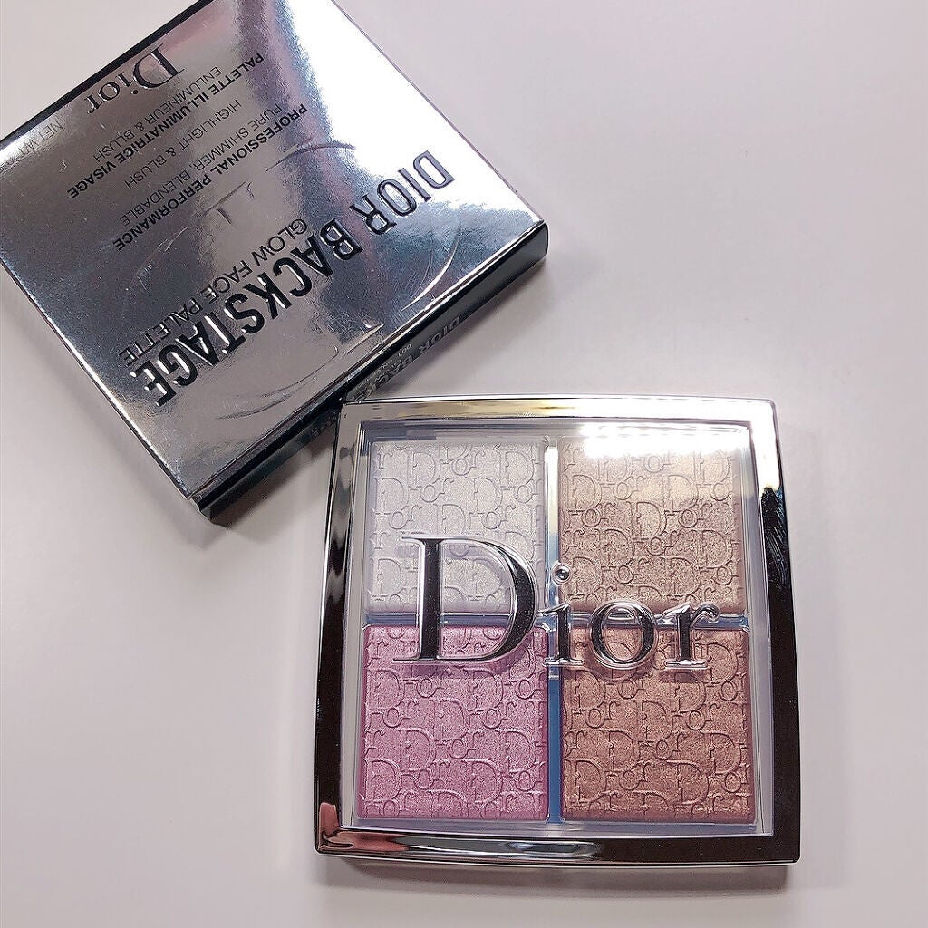 ディオール バックステージ フェイス グロウ パレット/Dior/ハイライトを使ったクチコミ(2枚目)