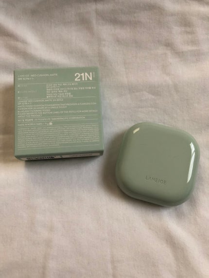 ネオクッション マット/LANEIGE/クッションファンデーションを使ったクチコミ(1枚目)