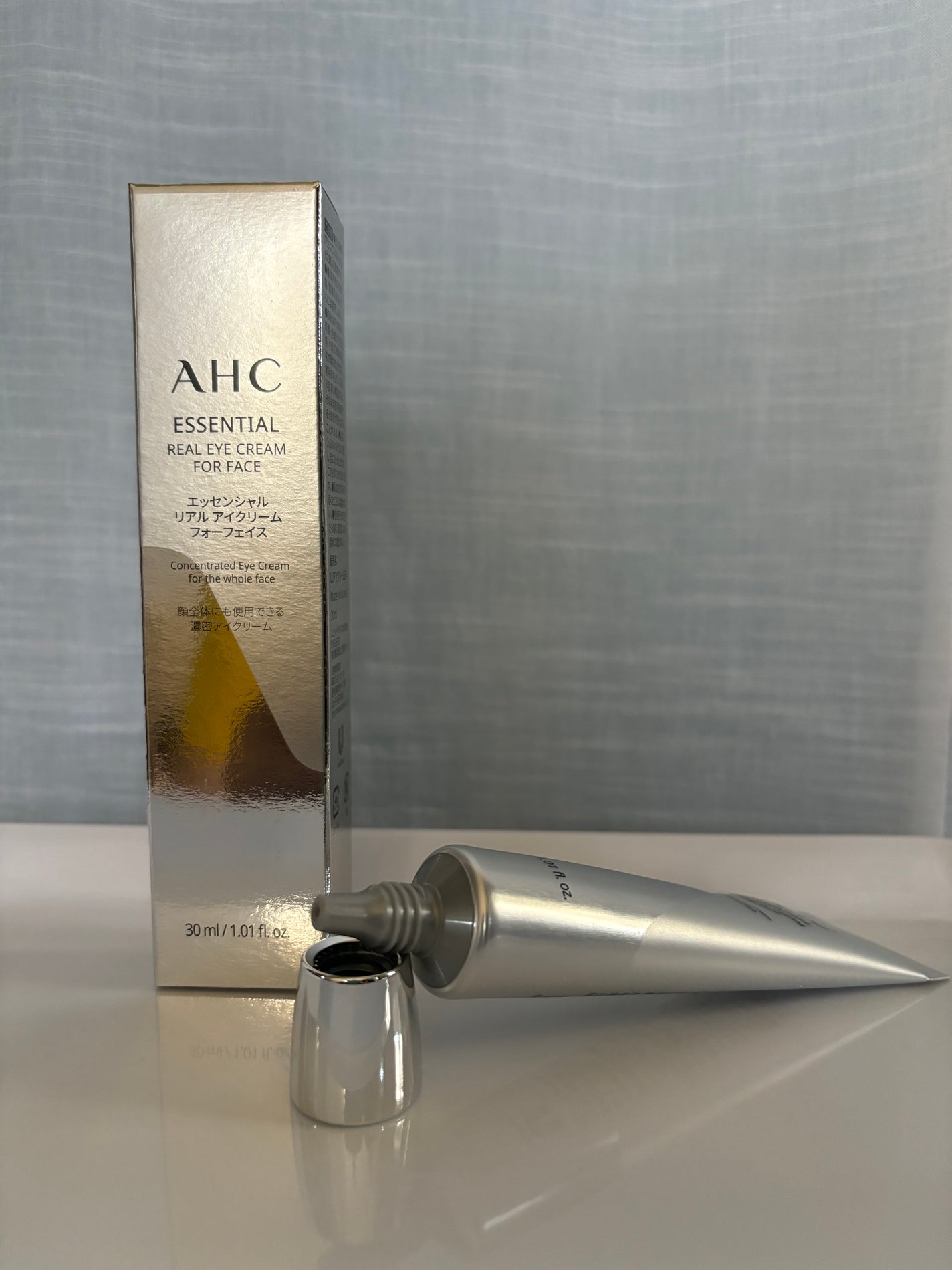 エッセンシャル リアル アイクリーム フォーフェイス/AHC/アイケア・アイクリームを使ったクチコミ(1枚目)