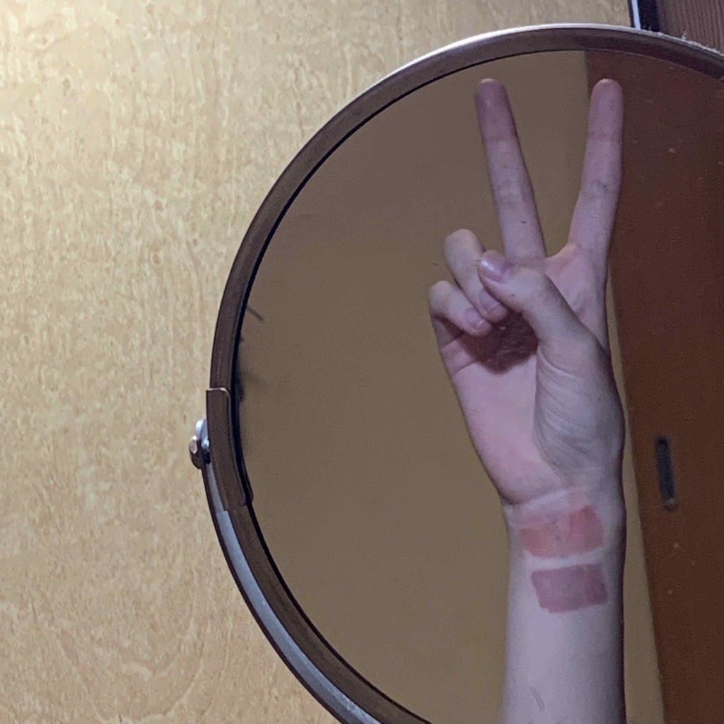 バイト ザ ビート メロウ ティント/MERZY/リップティントを使ったクチコミ(4枚目)