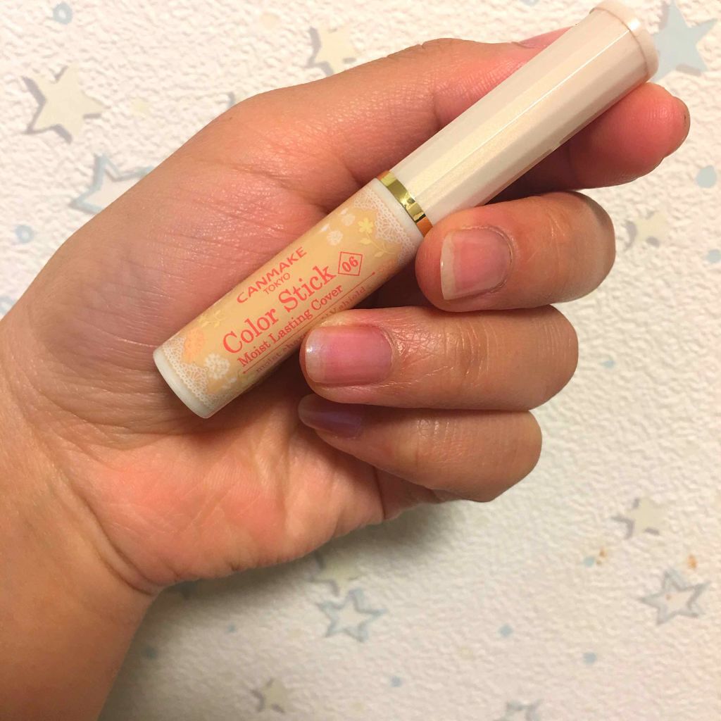 カラースティック モイストラスティングカバー/キャンメイク/スティックコンシーラーを使ったクチコミ(1枚目)
