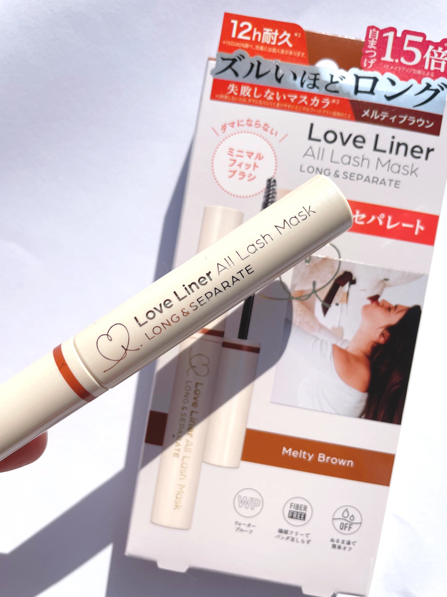 オールラッシュ マスク ロング&セパレート<マスカラ>/ラブ・ライナー/マスカラを使ったクチコミ(4枚目)