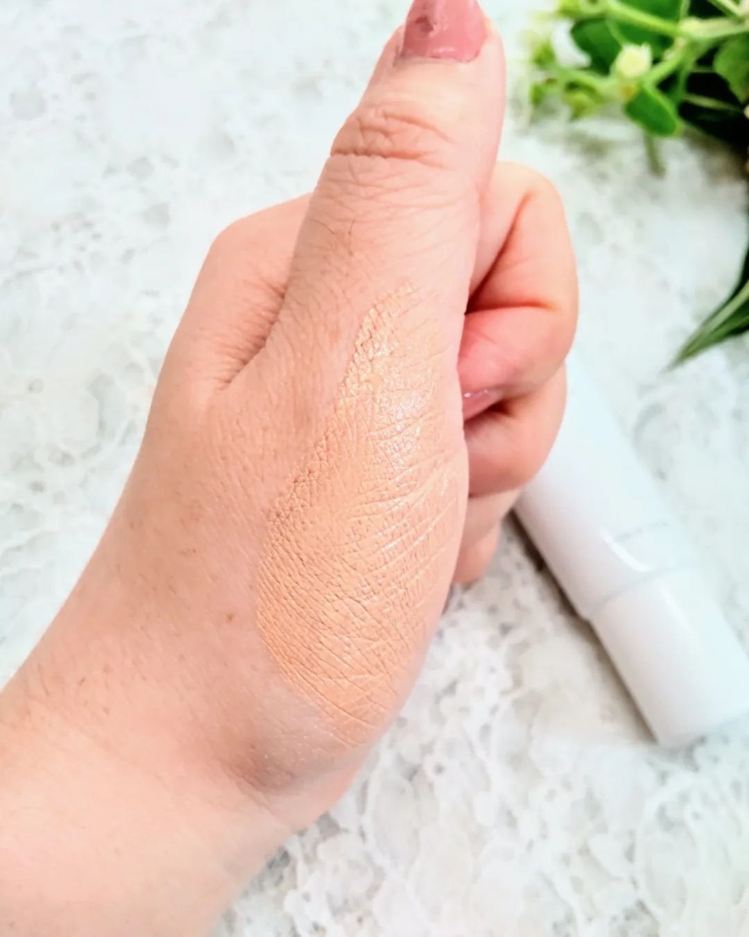 美容液ミネラルリキッドファンデーション/ヴァントルテ/リキッドファンデーションを使ったクチコミ(4枚目)