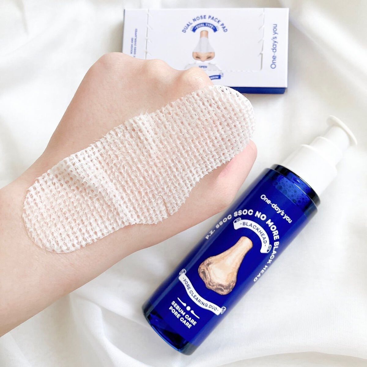 ノーモアブラックヘッド(ノーズピーリング)/One-day's you/スクラブ・ゴマージュを使ったクチコミ(4枚目)