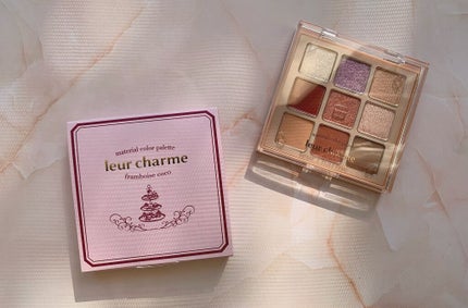 マテリアルカラーパレット/leur charme/アイシャドウパレットを使ったクチコミ(2枚目)
