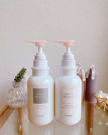 スカルプD ボーテ 薬用スカルプシャンプー (ボリューム)/薬用トリートメントパック (ボリューム)/アンファー(スカルプD)/市販シャンプーを使ったクチコミ(4枚目)