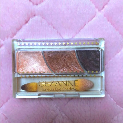 トーンアップアイシャドウ/CEZANNE/アイシャドウパレットを使ったクチコミ(1枚目)