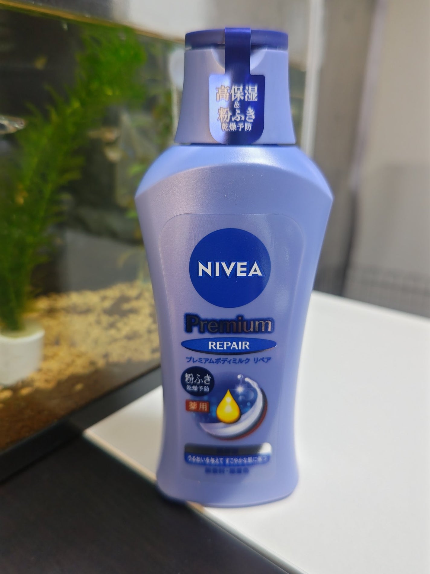 ニベア プレミアムボディミルク リペア/ニベア/ボディミルクを使ったクチコミ(1枚目)