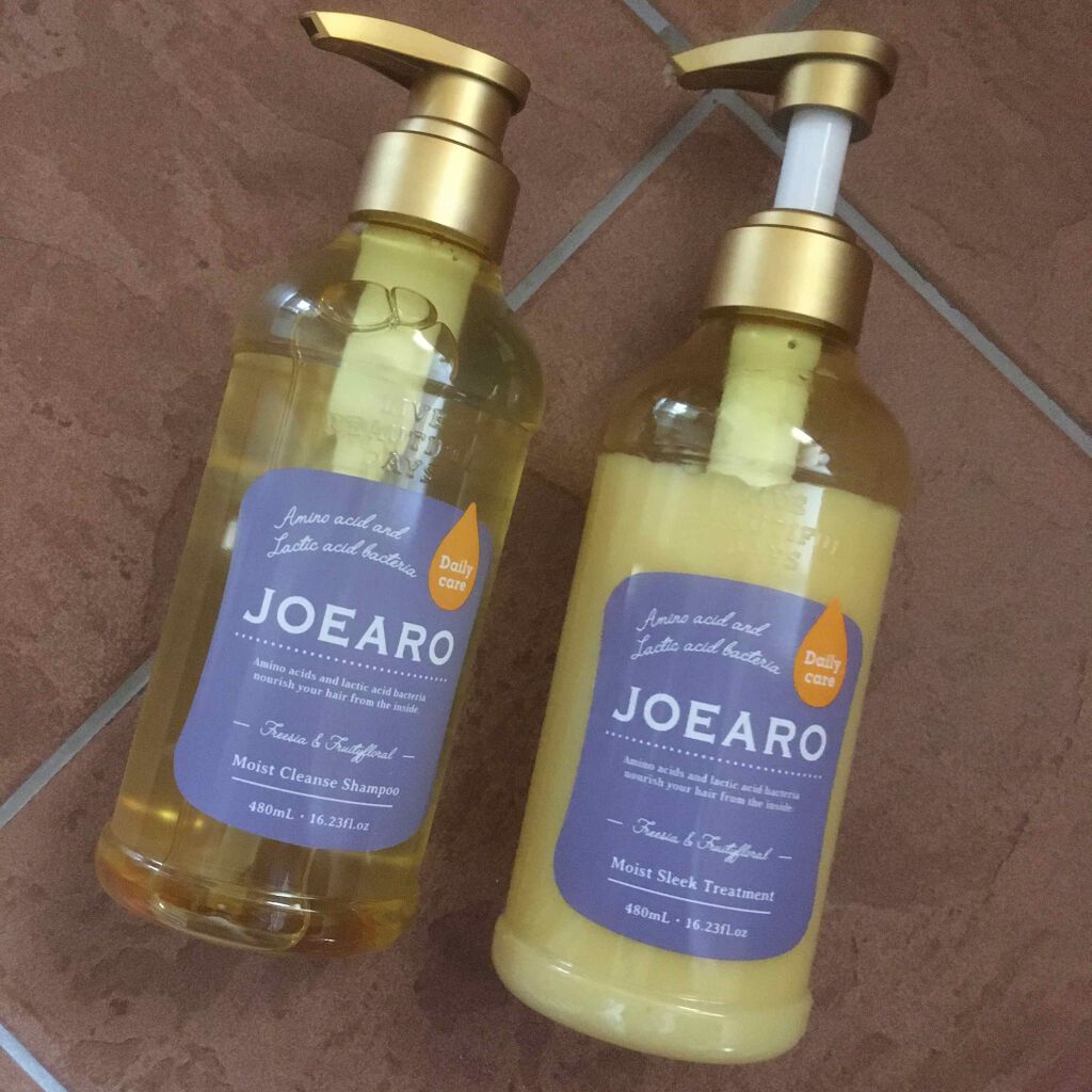 モイストクレンズシャンプー/モイストスリークトリートメント/JOEARO/市販シャンプーを使ったクチコミ(1枚目)