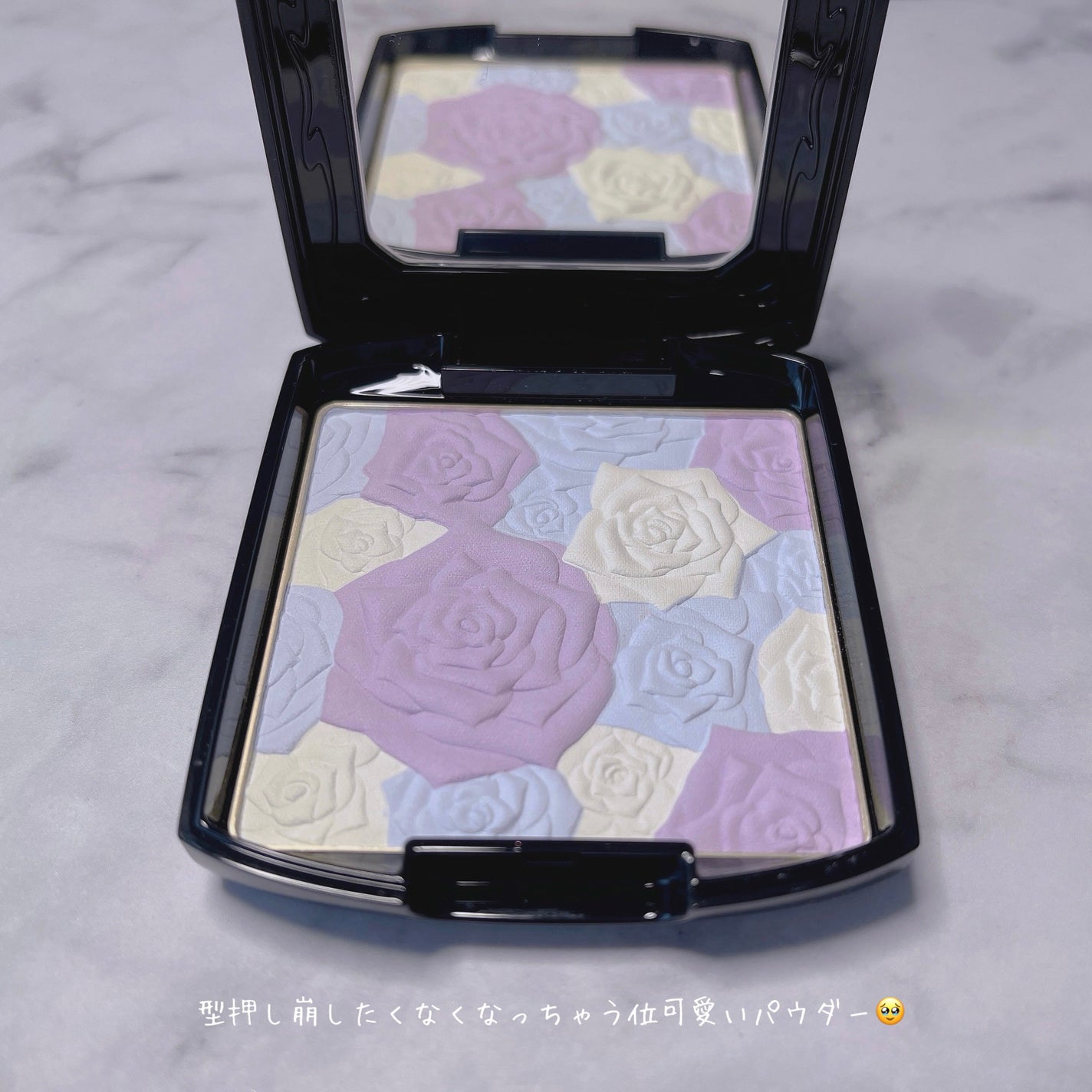 ローズ プレスト パウダー/ANNA SUI/プレストパウダーを使ったクチコミ(10枚目)