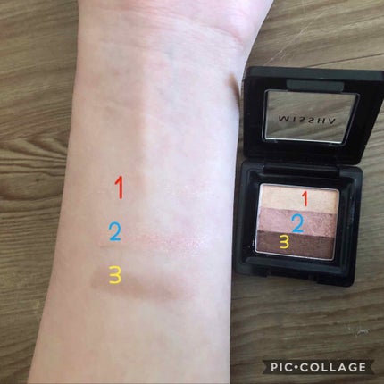 トリプルシャドウ/MISSHA/アイシャドウパレットを使ったクチコミ(3枚目)