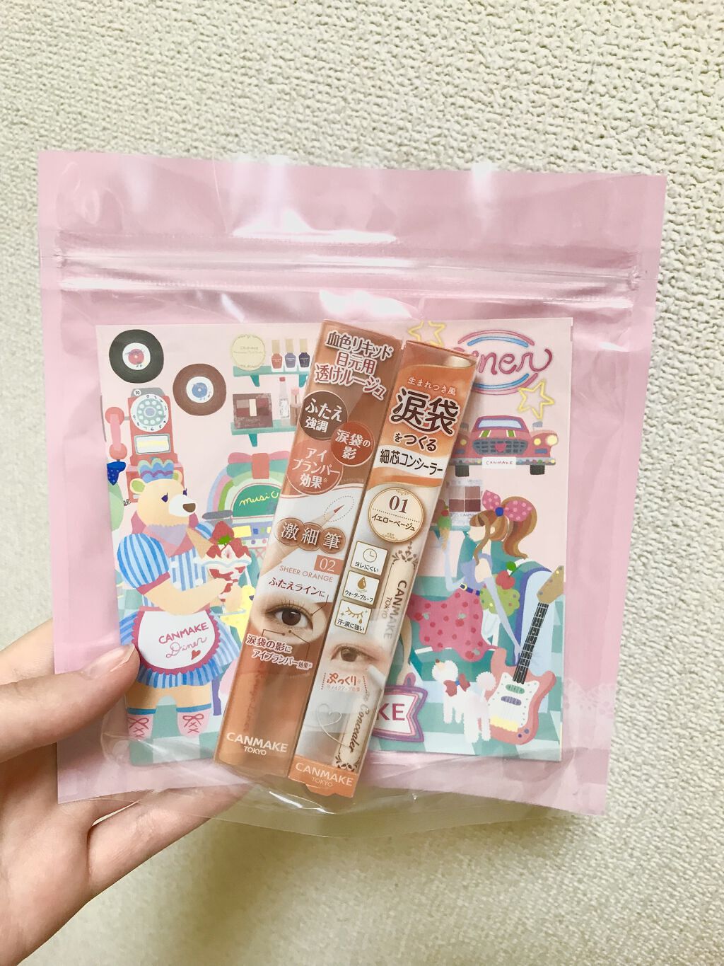 3wayスリムアイルージュライナー/キャンメイク/リキッドアイライナーを使ったクチコミ（1枚目）