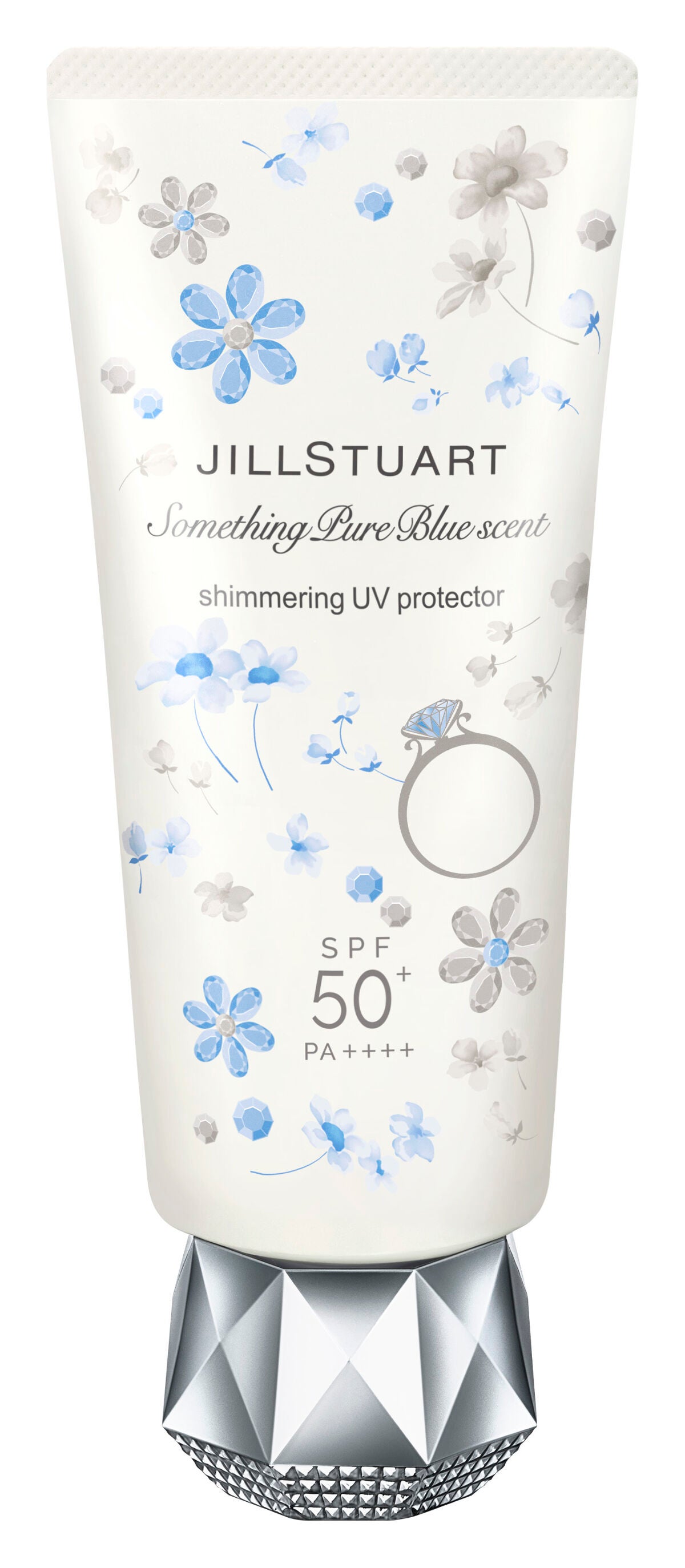 サムシングピュアブルー セント シマリング UVプロテクター JILL STUART