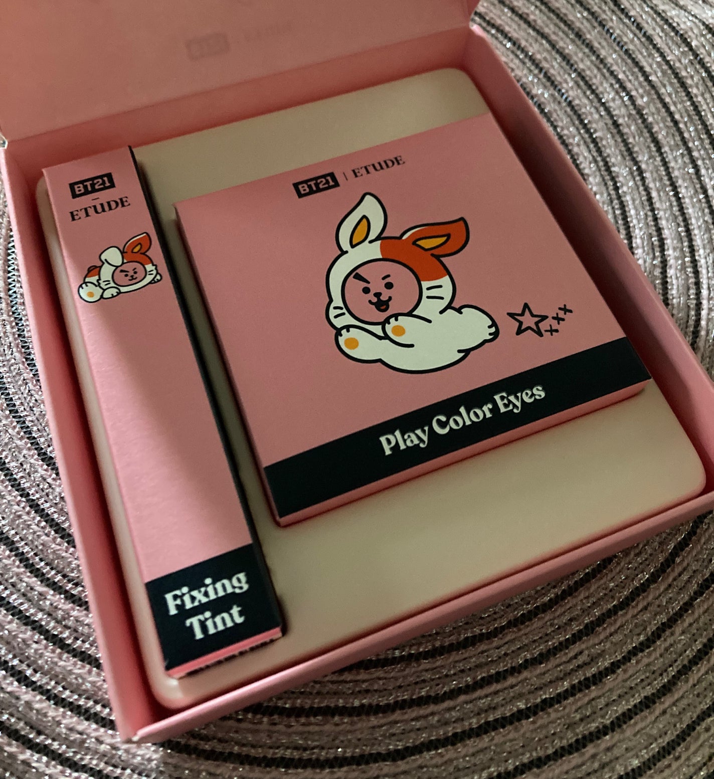 BT21 COOKYオントップ ニューイヤーキット/ETUDE/その他キットセットを使ったクチコミ(4枚目)