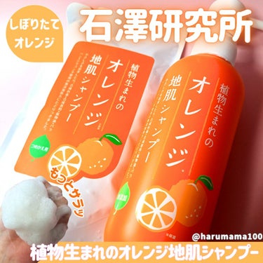 植物生まれのオレンジ地肌シャンプーS／オレンジ果汁トリートメントN つめかえ用（340ｍL）/石澤研究所/シャンプー・コンディショナーを使ったクチコミ（1枚目）