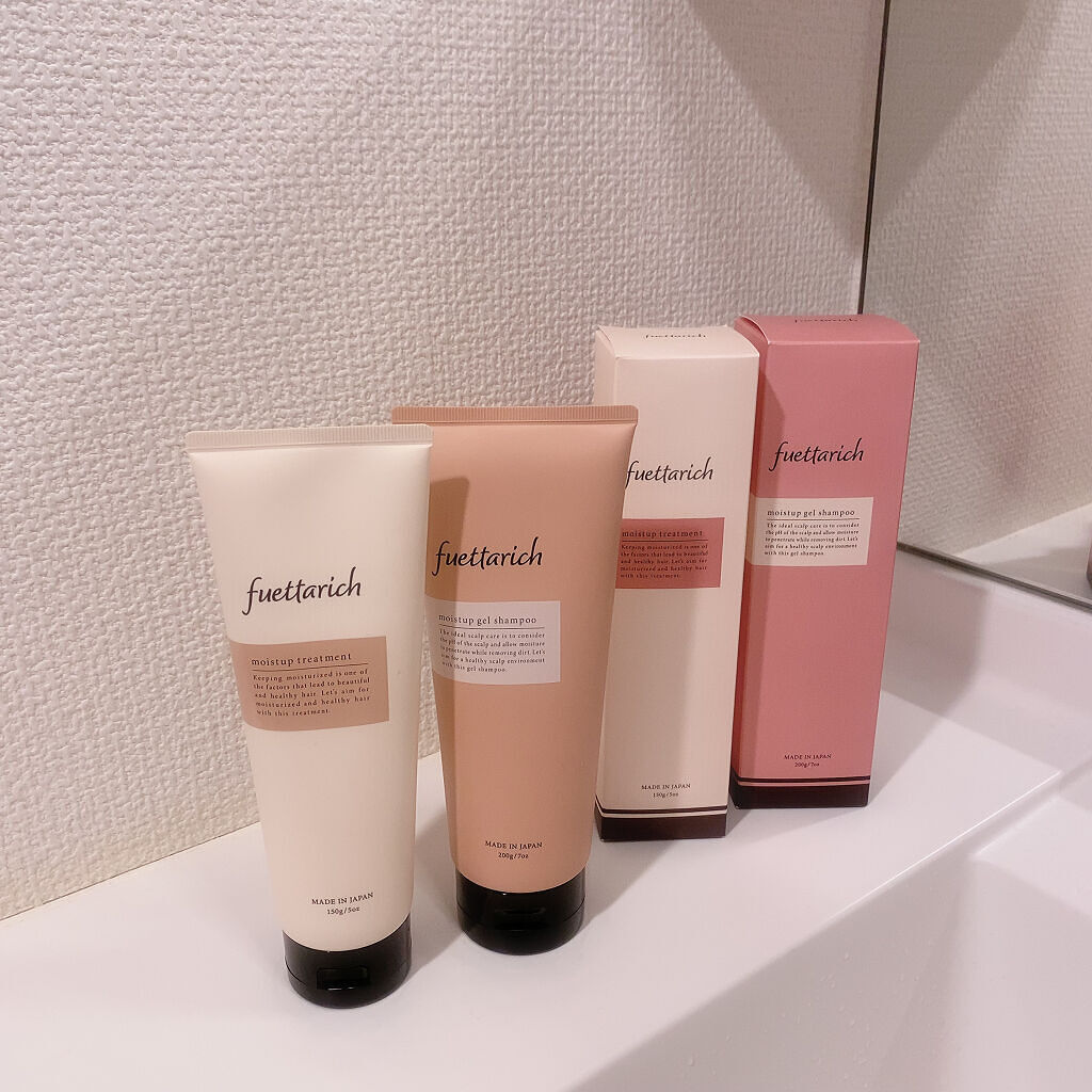 モイストアップ ジェル シャンプー/トリートメント/fuettarich (フエッタリッチ)/サロンシャンプーを使ったクチコミ（1枚目）