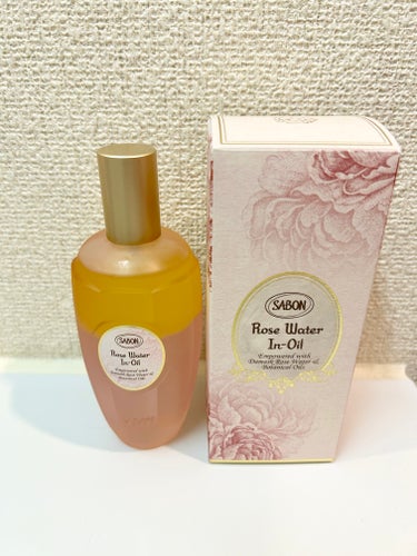 ローズウォーターインオイル/SABON/ミスト状化粧水を使ったクチコミ（1枚目）