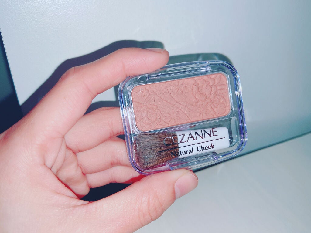 ナチュラル チークN/CEZANNE/パウダーチークを使ったクチコミ(2枚目)