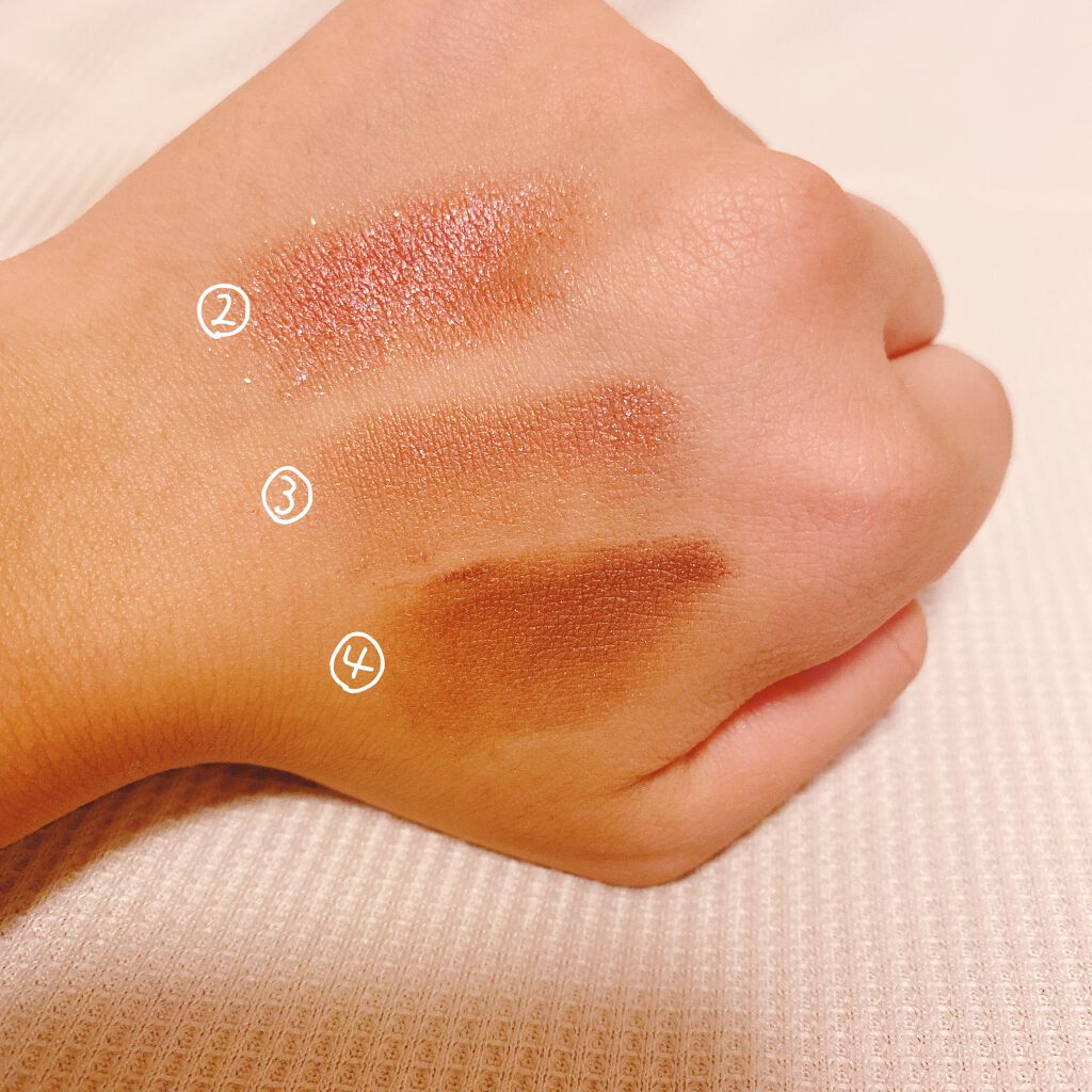 シルキースフレアイズ/キャンメイク/アイシャドウパレットを使ったクチコミ（3枚目）