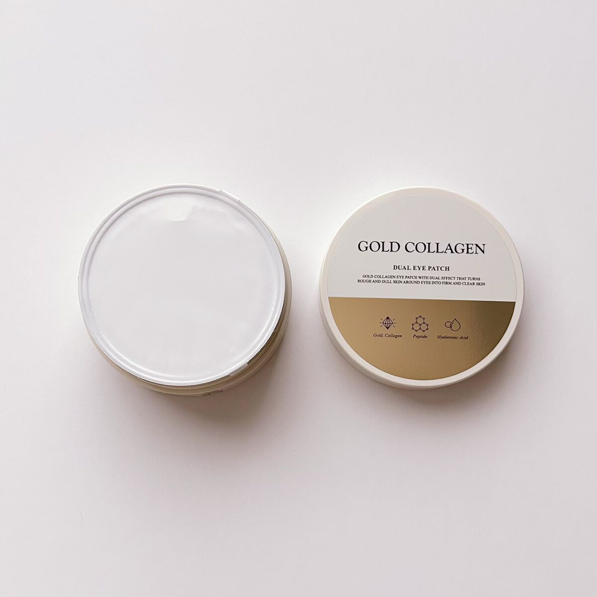 GOLD COLLAGEN DUAL EYE PATCH/SNP/アイケア・アイクリームを使ったクチコミ(3枚目)