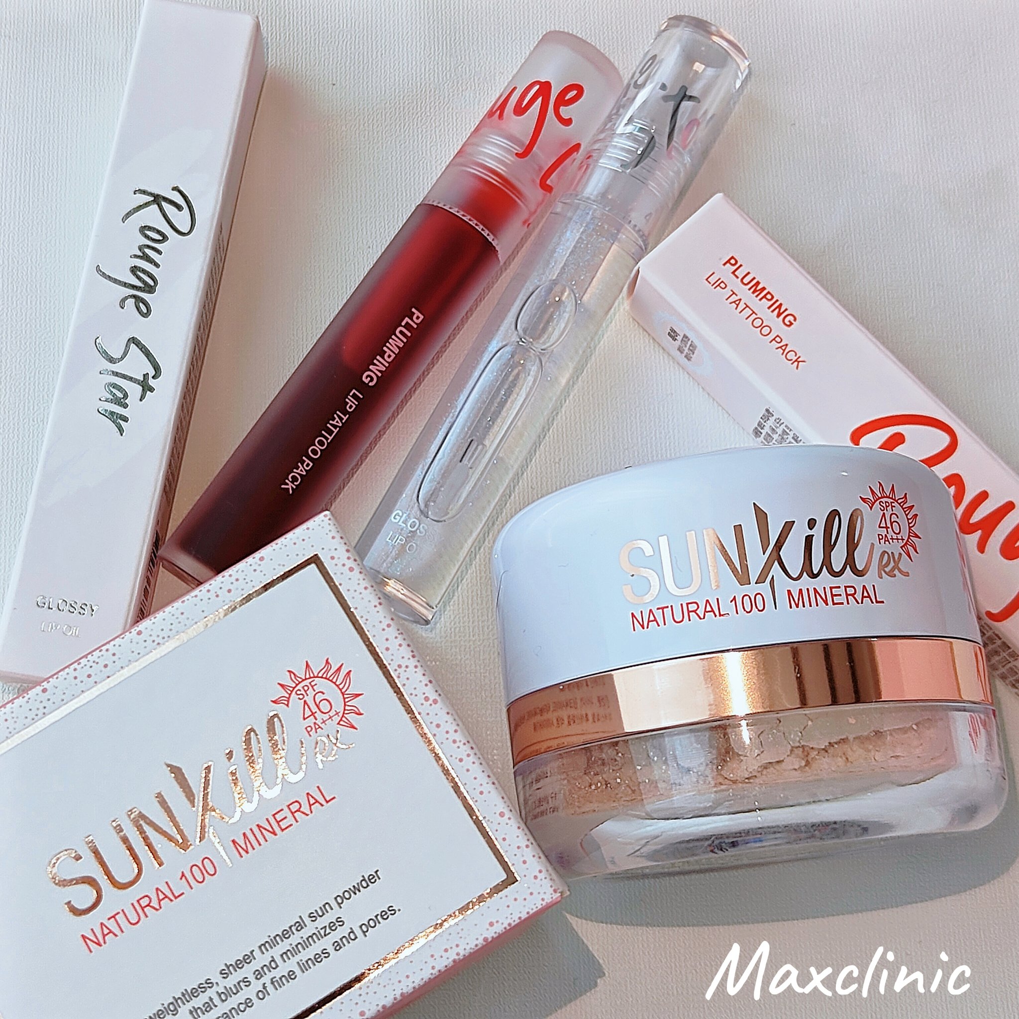 Sunkill RX/MAXCLINIC/ルースパウダーを使ったクチコミ（1枚目）