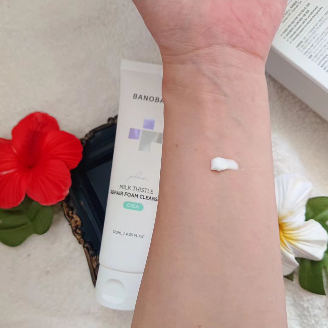 ミルクシスルリペアシカフォームクレンザー プラス/BANOBAGI/洗顔フォームを使ったクチコミ（3枚目）