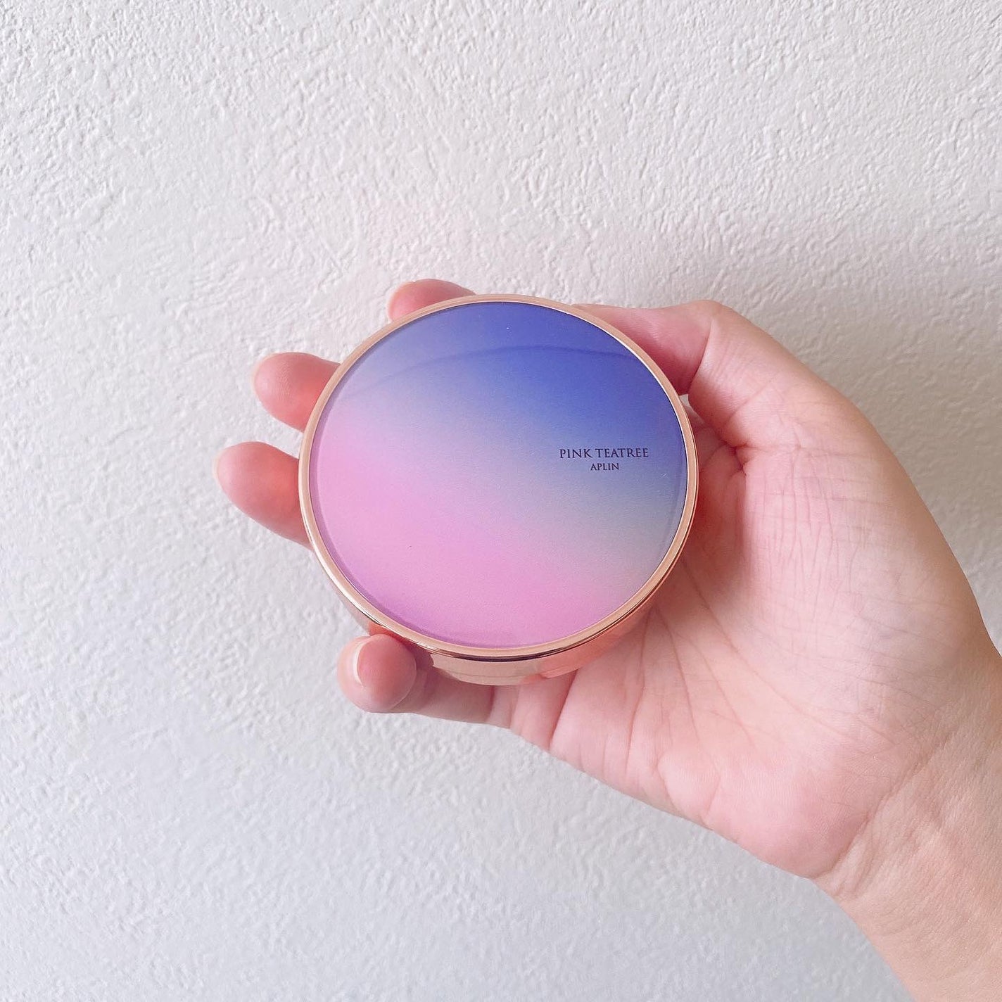 ピンクティーツリーカバープライマークッション/APLIN/クッションファンデーションを使ったクチコミ(1枚目)