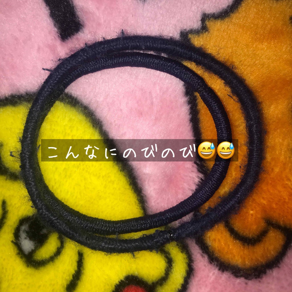 リングゴム/DAISO/ヘアアクセサリーを使ったクチコミ(3枚目)