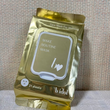 メイクルーティンマスクR/b idol/シートマスク・パックを使ったクチコミ(1枚目)