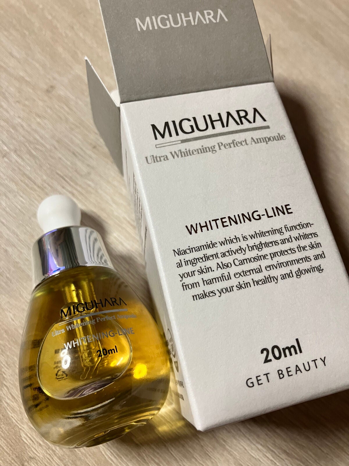 Ultra Whitening Perfect Ampoule/MIGUHARA/美容液を使ったクチコミ(1枚目)