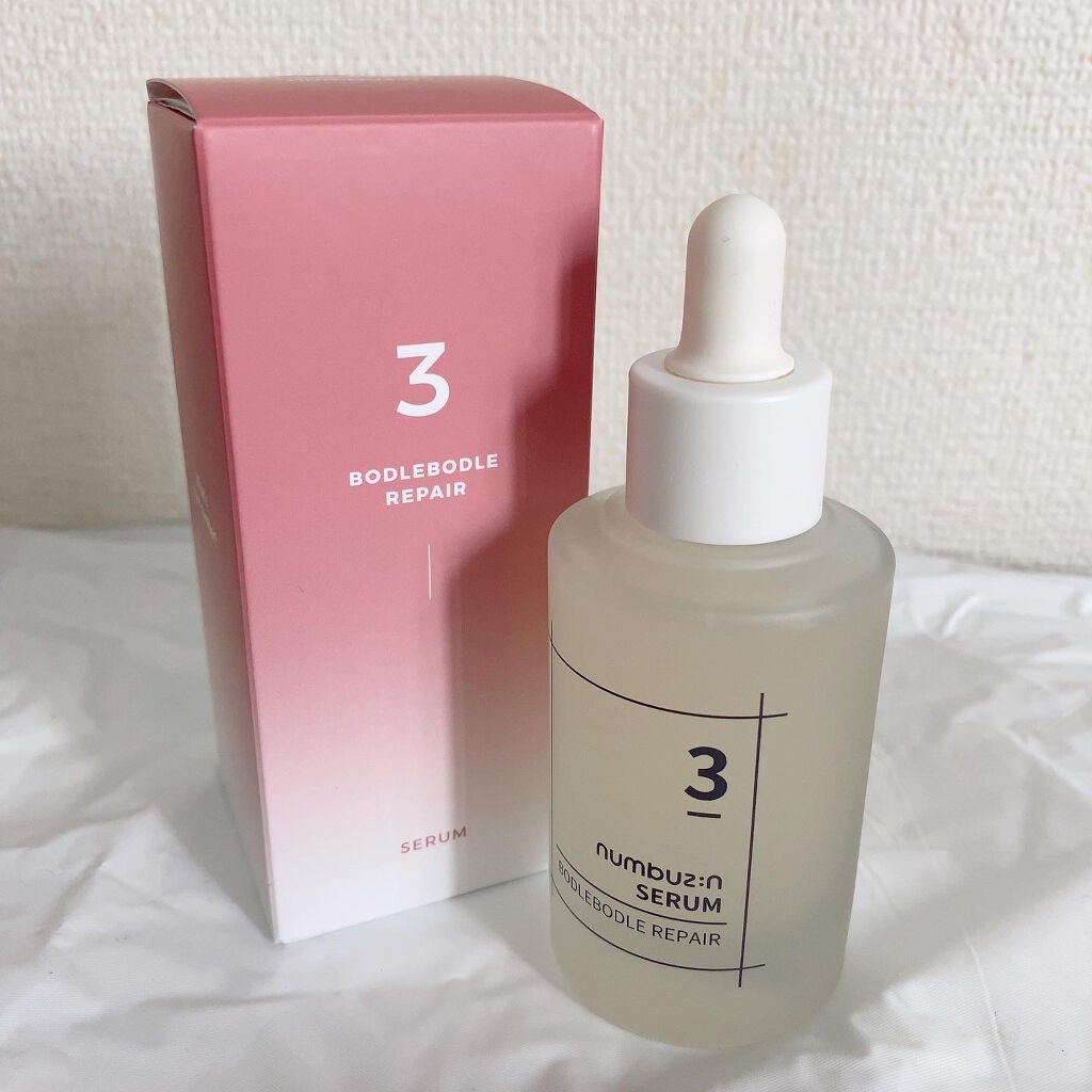 3番 すべすべキメケアセラム/numbuzin/美容液を使ったクチコミ(1枚目)