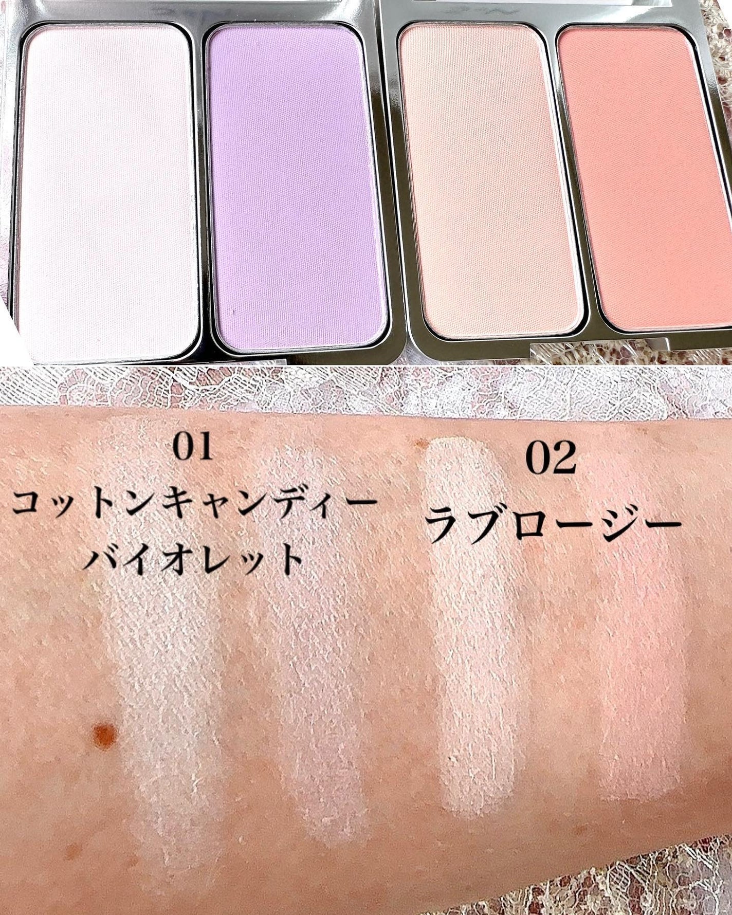 デュアルチーク/2aN/パウダーチークを使ったクチコミ(2枚目)