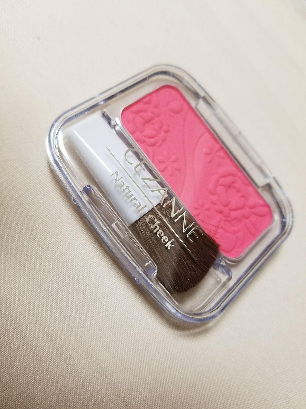 ナチュラル チークN/CEZANNE/パウダーチークを使ったクチコミ(1枚目)