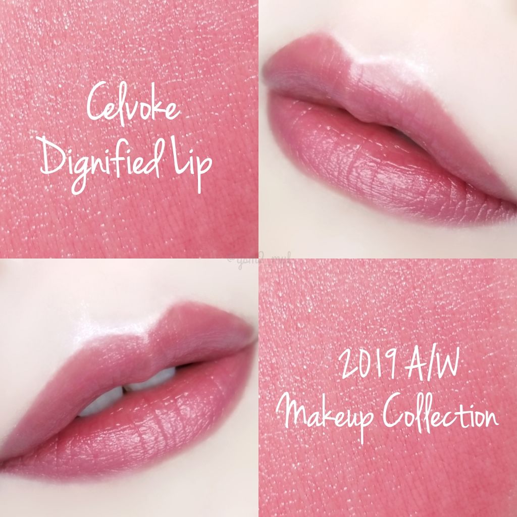 ディグニファイド リップス 25 フォギーローズ/Celvoke/口紅を使ったクチコミ（1枚目）