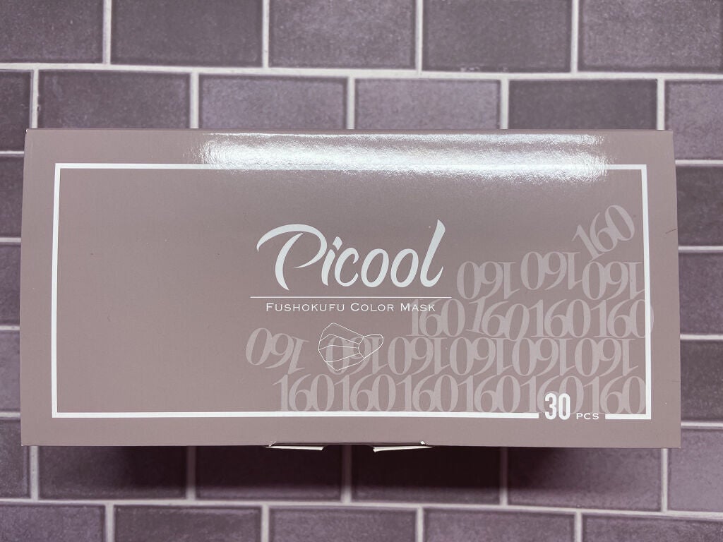 不織布 カラーマスク/Picool/マスクを使ったクチコミ(8枚目)