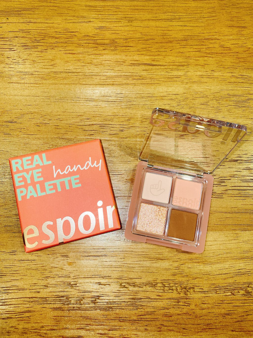 NEWリアルアイハンディパレット/espoir/アイシャドウパレットを使ったクチコミ（2枚目）