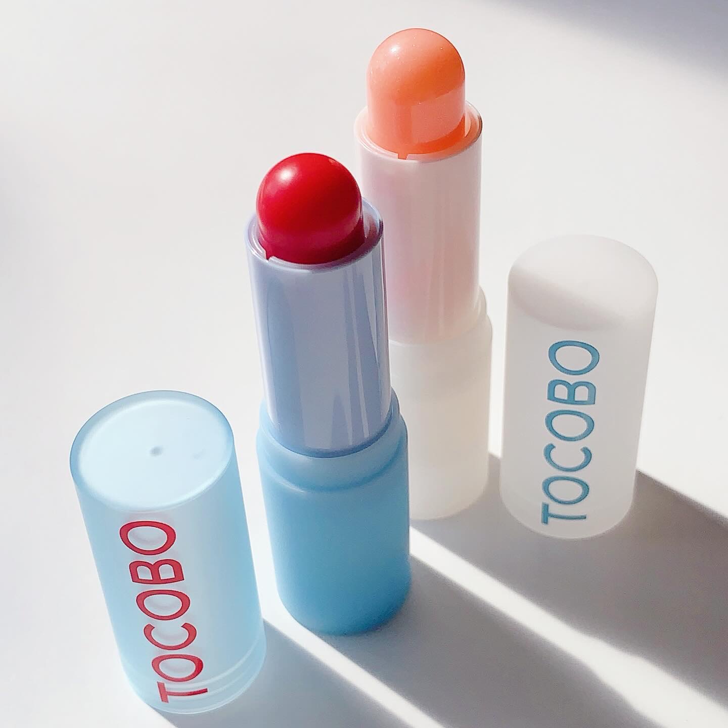 グラスティンティッドリップバーム/TOCOBO/リップバームを使ったクチコミ（3枚目）