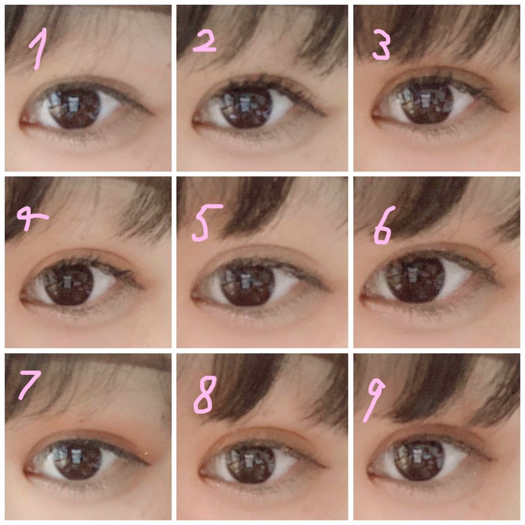 UR GLAM　BLOOMING EYE COLOR PALETTE/U R GLAM/アイシャドウパレットを使ったクチコミ（3枚目）