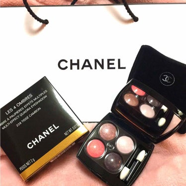 レ キャトル オンブル 228 ティセ カンボン/CHANEL/アイシャドウパレットを使ったクチコミ（1枚目）