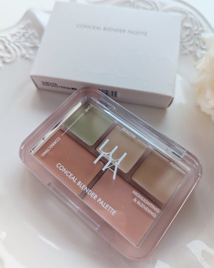 コンシールブレンダーパレット/LUNA/パレットコンシーラーを使ったクチコミ(4枚目)