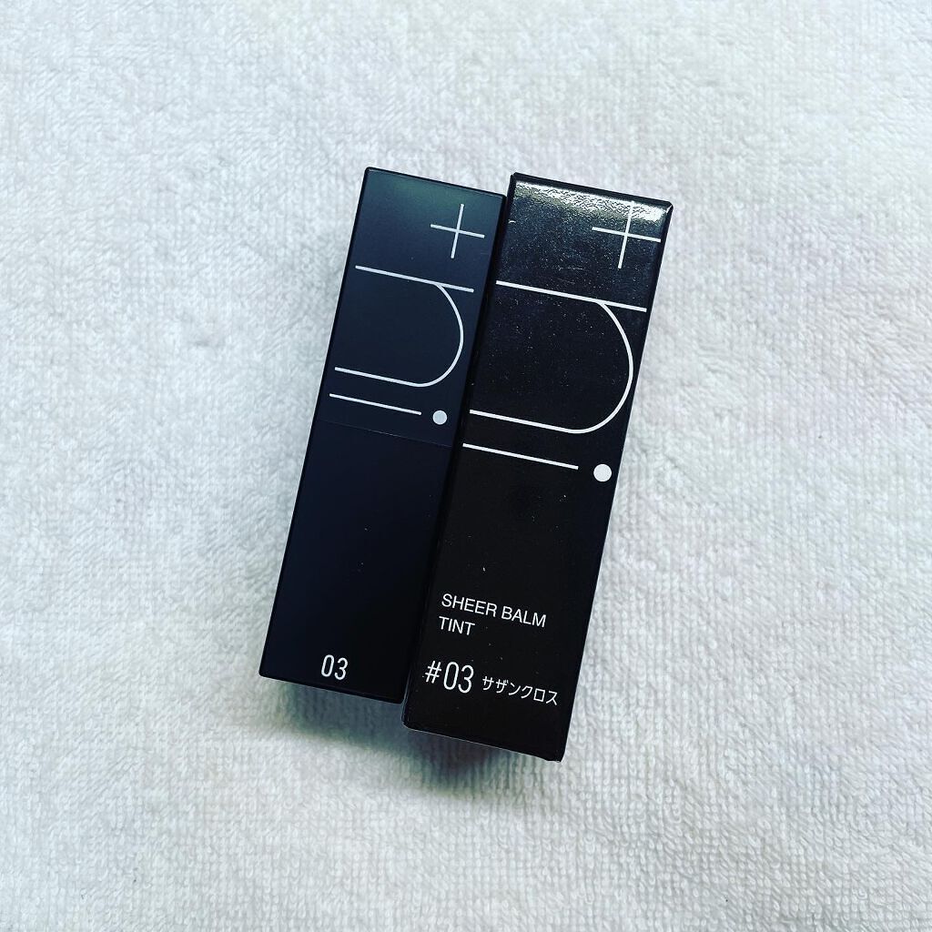 シアーバームティント #03 サザンクロス/＋ni/リップティントを使ったクチコミ（1枚目）