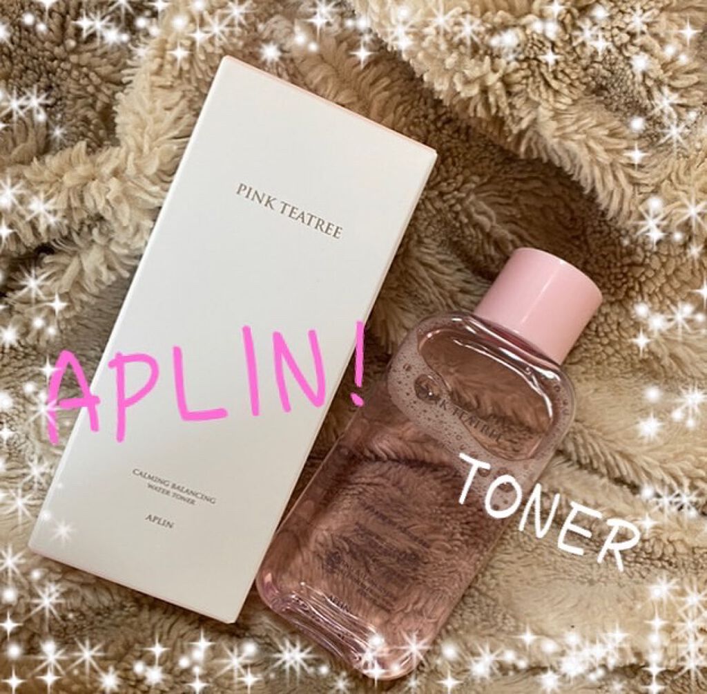 ピンクティーツリートナー/APLIN/化粧水を使ったクチコミ（1枚目）