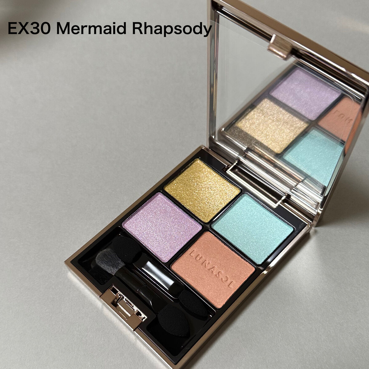 アイカラーレーション/LUNASOL/アイシャドウパレットを使ったクチコミ（2枚目）