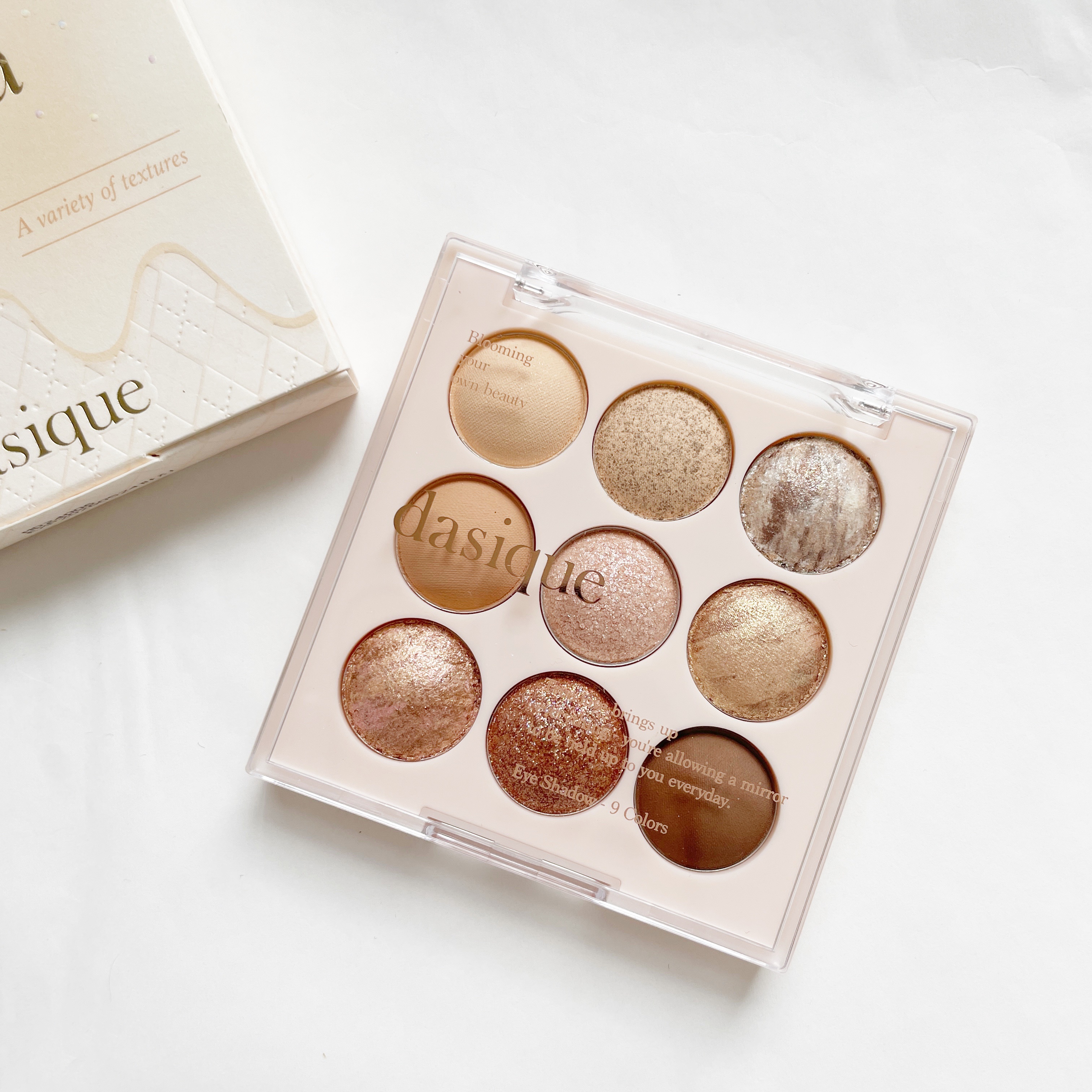 シャドウパレット/dasique/アイシャドウパレットを使ったクチコミ（2枚目）