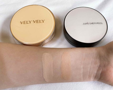 はちみつツヤ肌クッションファンデ/VELY VELY/クッションファンデーションを使ったクチコミ(4枚目)