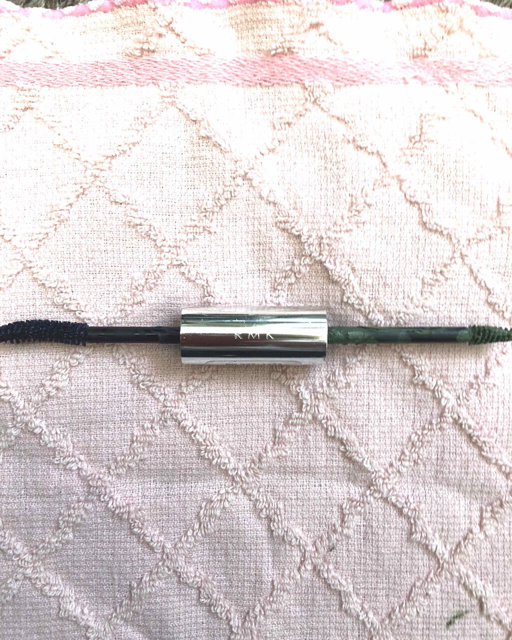 Wカラーマスカラ/RMK/マスカラを使ったクチコミ（2枚目）